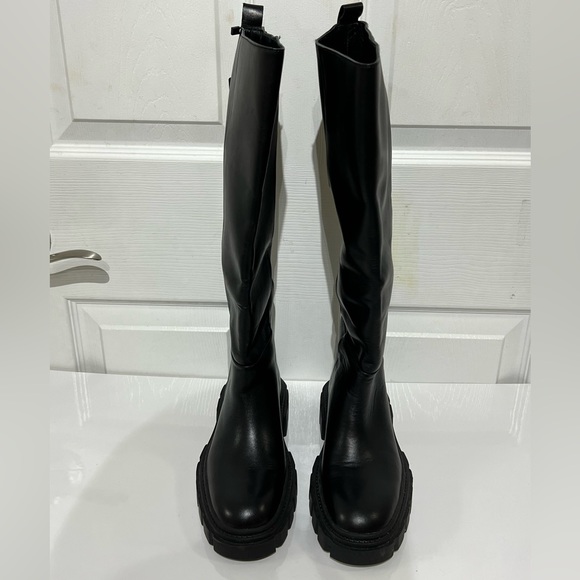Massimo Dutti Genuine Leather Tall boots size 36 - Picture 1 of 13